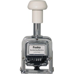 Numerador Foska 5 mm 6 bandas